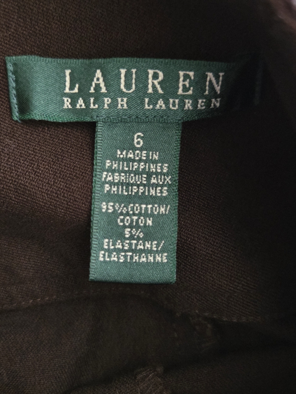 Women’s Ralph Lauren Dark Brown A-Line Midi Skirt - Picture 2 of 4
